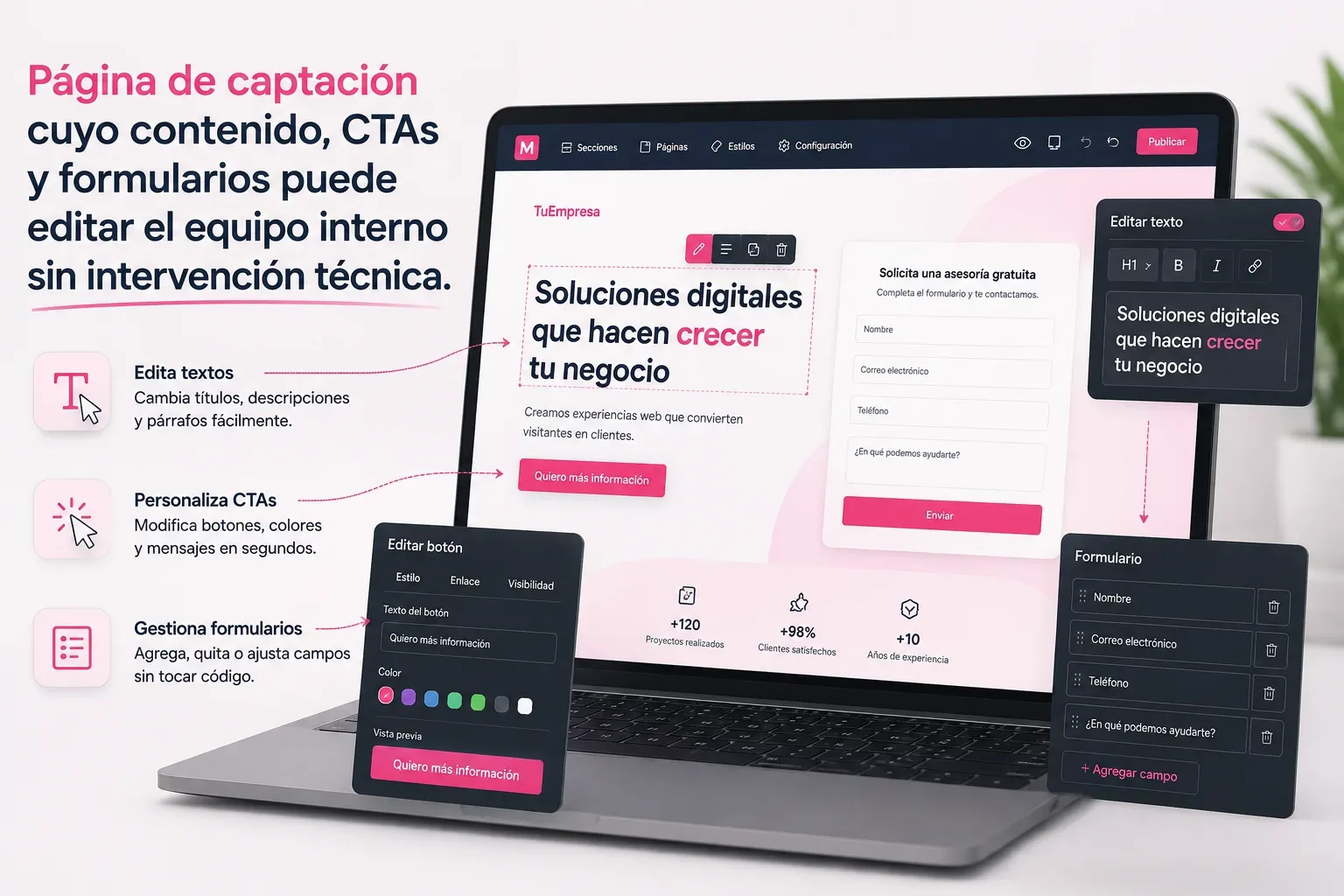 ¿Qué es una landing operable? — Magdala