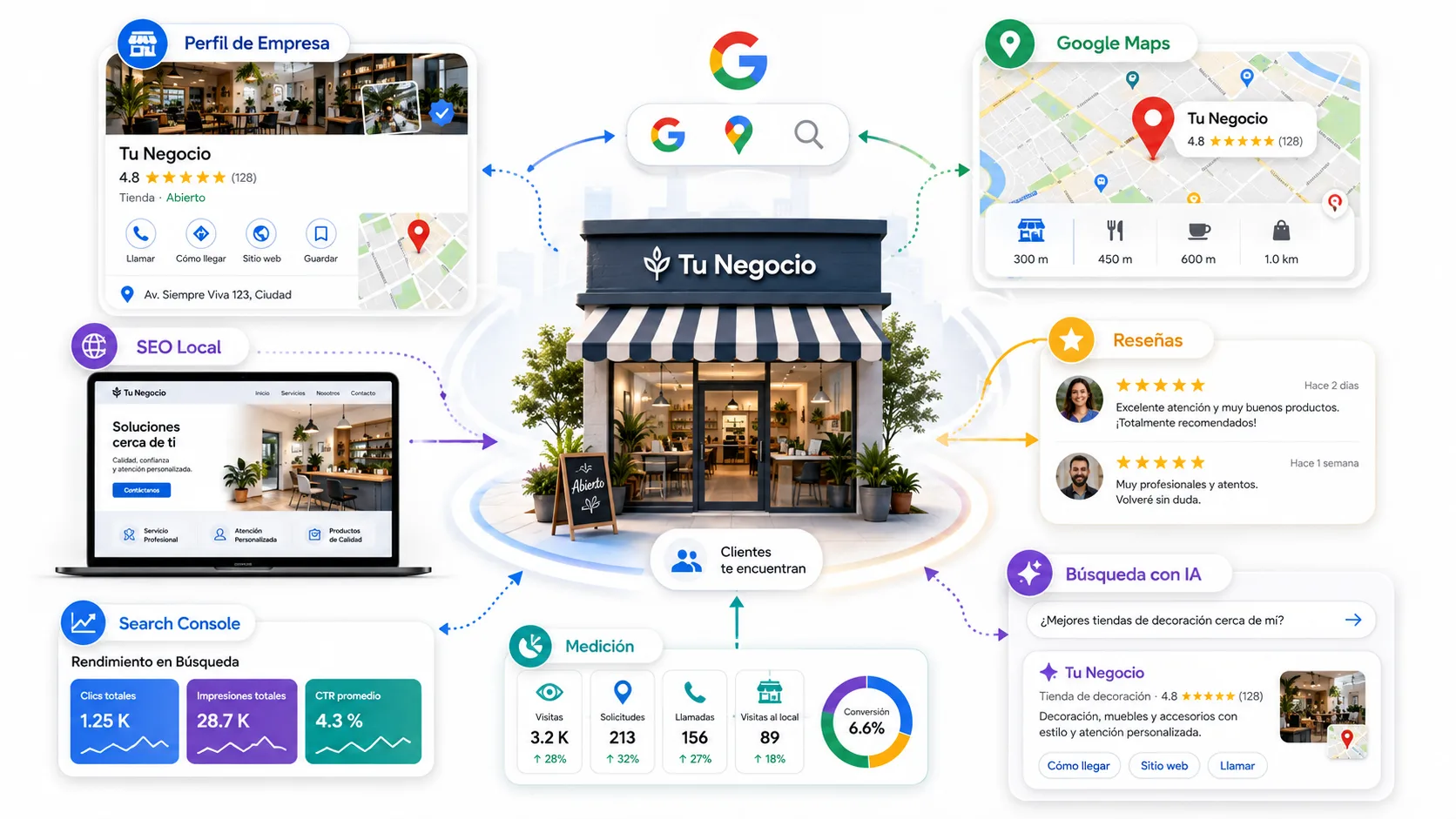 Cómo hacer que tu negocio aparezca en Google | Guía 2026