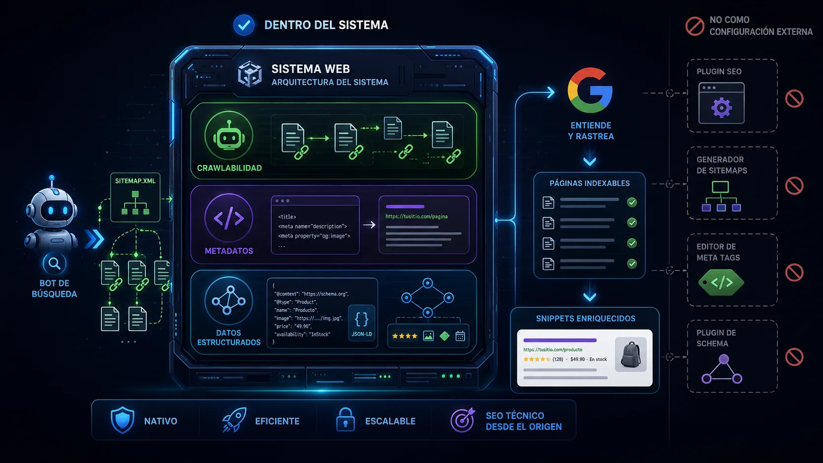 Infraestructura SEO integrada: qué es y cómo funciona — Magdala
